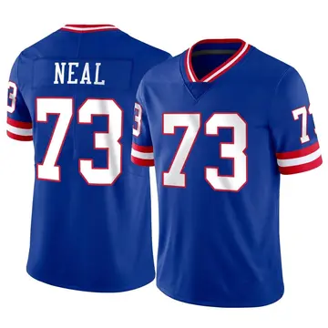 Nike Evan Neal Men's Limited New York Giants Classic Vapor Jersey