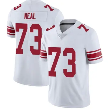 Nike Evan Neal Men's Limited New York Giants White Vapor Untouchable Jersey