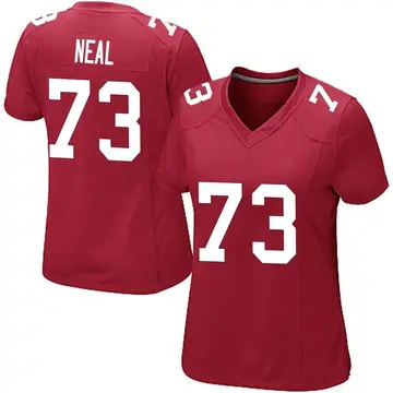 Nike Evan Neal Women's Game New York Giants Red Alternate Jersey