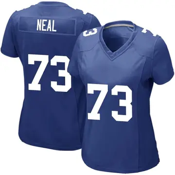 Nike Evan Neal Women's Game New York Giants Royal Team Color Jersey