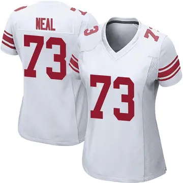 Nike Evan Neal Women's Game New York Giants White Jersey