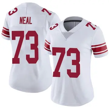 Nike Evan Neal Women's Limited New York Giants White Vapor Untouchable Jersey