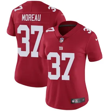 Nike Fabian Moreau Women's Limited New York Giants Red Alternate Vapor Untouchable Jersey