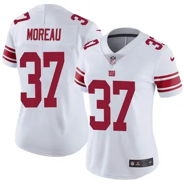 Nike Fabian Moreau Women's Limited New York Giants White Vapor Untouchable Jersey
