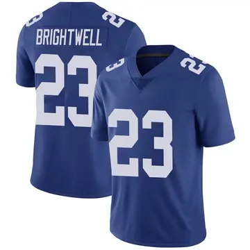 Nike Gary Brightwell Men's Limited New York Giants Royal Team Color Vapor Untouchable Jersey