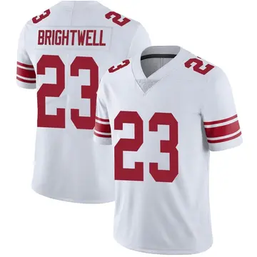 Nike Gary Brightwell Men's Limited New York Giants White Vapor Untouchable Jersey
