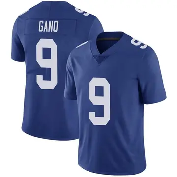 Nike Graham Gano Youth Limited New York Giants Royal Team Color Vapor Untouchable Jersey