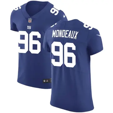 Nike Henry Mondeaux Men's Elite New York Giants Royal Team Color Vapor Untouchable Jersey