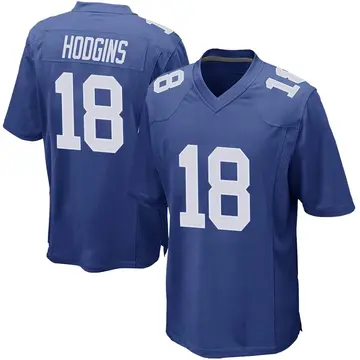Nike Isaiah Hodgins Men's Game New York Giants Royal Team Color Jersey