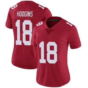 Nike Isaiah Hodgins Women's Limited New York Giants Red Alternate Vapor Untouchable Jersey