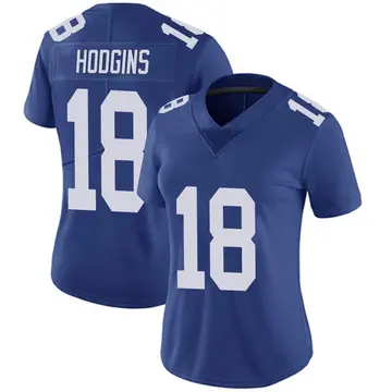 Nike Isaiah Hodgins Women's Limited New York Giants Royal Team Color Vapor Untouchable Jersey