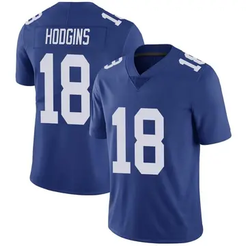 Nike Isaiah Hodgins Youth Limited New York Giants Royal Team Color Vapor Untouchable Jersey