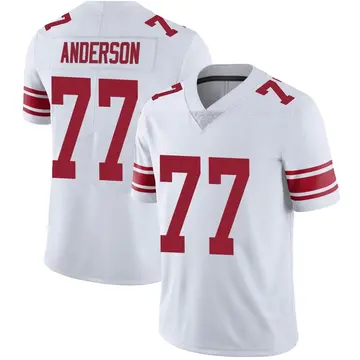 Nike Jack Anderson Men's Limited New York Giants White Vapor Untouchable Jersey