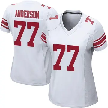 Nike Jack Anderson Women's Game New York Giants White Jersey