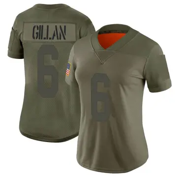 Nike Jamie Gillan Women's Limited New York Giants Camo 2019 Salute to Service Jersey