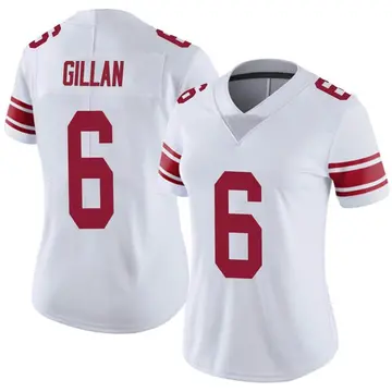 Nike Jamie Gillan Women's Limited New York Giants White Vapor Untouchable Jersey