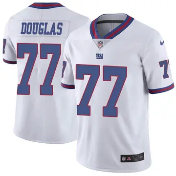 Nike Jamil Douglas Youth Limited New York Giants White Color Rush Jersey