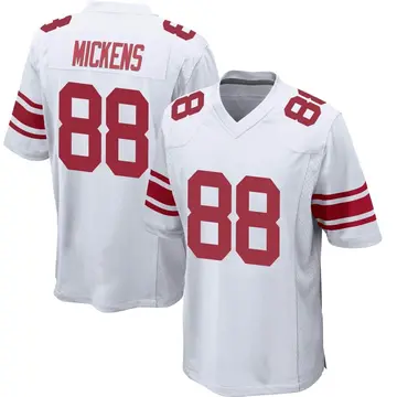 Nike Jaydon Mickens Men's Game New York Giants White Jersey