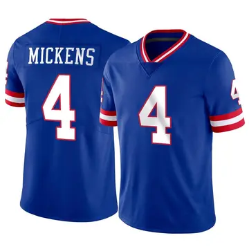 Nike Jaydon Mickens Men's Limited New York Giants Classic Vapor Jersey