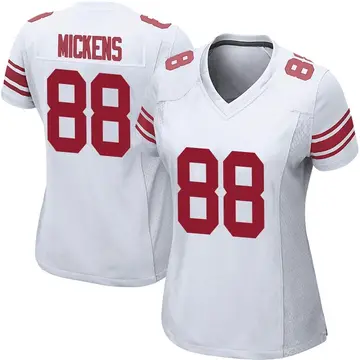 Nike Jaydon Mickens Women's Game New York Giants White Jersey