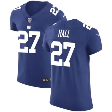 Nike Jeremiah Hall Men's Elite New York Giants Royal Team Color Vapor Untouchable Jersey