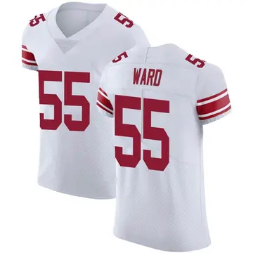 Nike Jihad Ward Men's Elite New York Giants White Vapor Untouchable Jersey