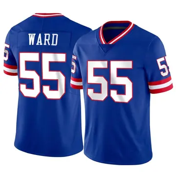 Nike Jihad Ward Men's Limited New York Giants Classic Vapor Jersey