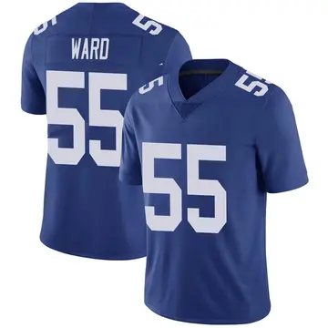 Nike Jihad Ward Men's Limited New York Giants Royal Team Color Vapor Untouchable Jersey