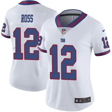 Nike John Ross Women's Limited New York Giants White Color Rush Jersey