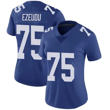 Nike Joshua Ezeudu Women's Limited New York Giants Royal Team Color Vapor Untouchable Jersey