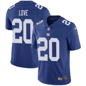 Nike Julian Love Youth Limited New York Giants Royal Team Color Vapor Untouchable Jersey
