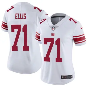 Nike Justin Ellis Women's Limited New York Giants White Vapor Untouchable Jersey