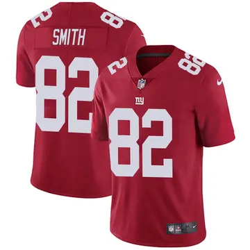 Nike Kaden Smith Men's Limited New York Giants Red Alternate Vapor Untouchable Jersey