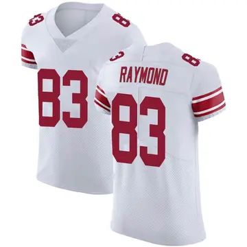 Nike Kalif Raymond Men's Elite New York Giants White Vapor Untouchable Jersey
