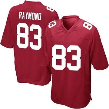 Nike Kalif Raymond Men's Game New York Giants Red Alternate Jersey