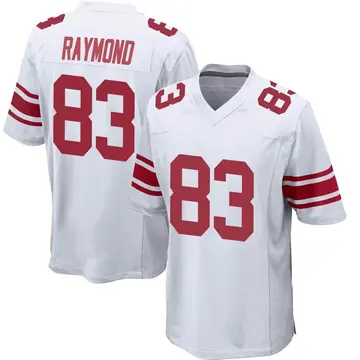 Nike Kalif Raymond Men's Game New York Giants White Jersey