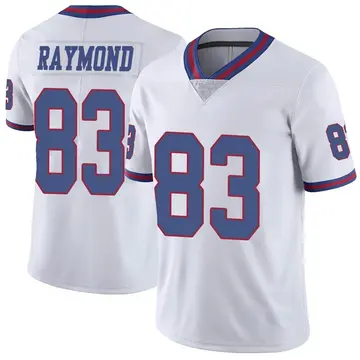 Nike Kalif Raymond Youth Limited New York Giants White Color Rush Jersey
