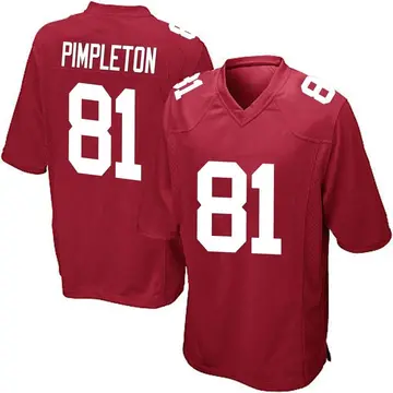 Nike Kalil Pimpleton Youth Game New York Giants Red Alternate Jersey