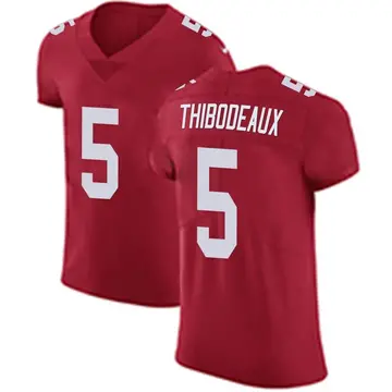 Nike Kayvon Thibodeaux Men's Elite New York Giants Red Alternate Vapor Untouchable Jersey