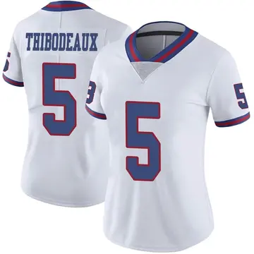 Nike Kayvon Thibodeaux Women's Limited New York Giants White Color Rush Jersey