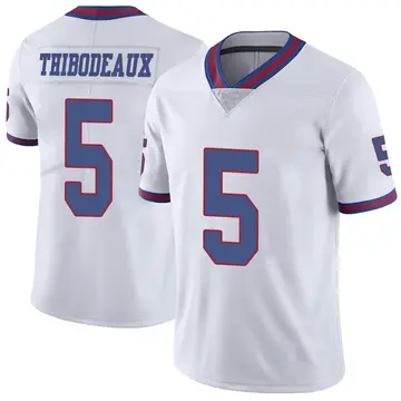 Nike Kayvon Thibodeaux Youth Limited New York Giants White Color Rush Jersey