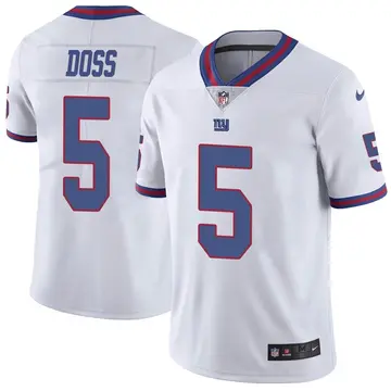 Nike Keelan Doss Youth Limited New York Giants White Color Rush Jersey