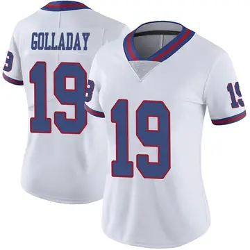 Nike Kenny Golladay Women's Limited New York Giants White Color Rush Jersey
