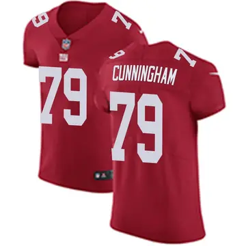Nike Korey Cunningham Men's Elite New York Giants Red Alternate Vapor Untouchable Jersey