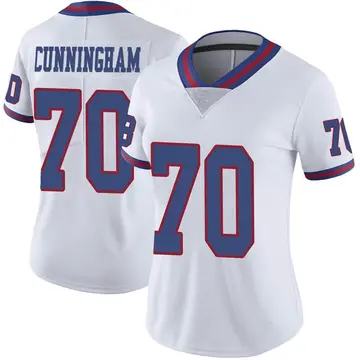 Nike Korey Cunningham Women's Limited New York Giants White Color Rush Jersey