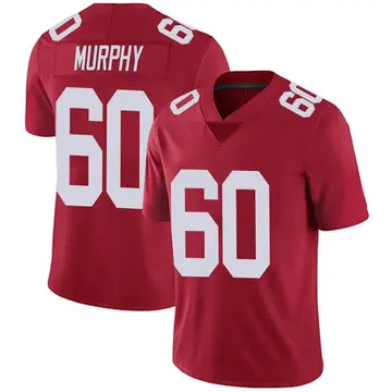 Nike Kyle Murphy Men's Limited New York Giants Red Alternate Vapor Untouchable Jersey