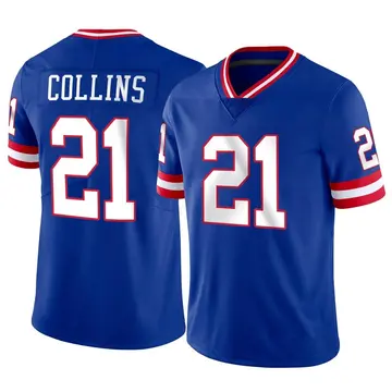 Nike Landon Collins Men's Limited New York Giants Classic Vapor Jersey