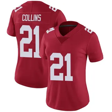Nike Landon Collins Women's Limited New York Giants Red Alternate Vapor Untouchable Jersey