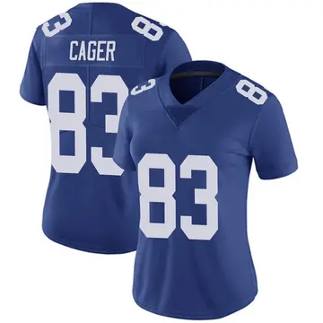 Nike Lawrence Cager Women's Limited New York Giants Royal Team Color Vapor Untouchable Jersey