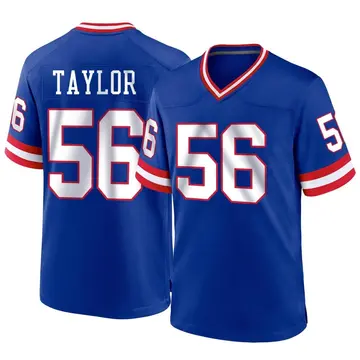 Nike Lawrence Taylor Men's Game New York Giants Royal Classic Jersey